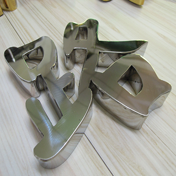 鏡面鈦金│鏡面不銹鋼│立體字